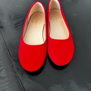 Dream Pairs Kids Red Dress Shoes